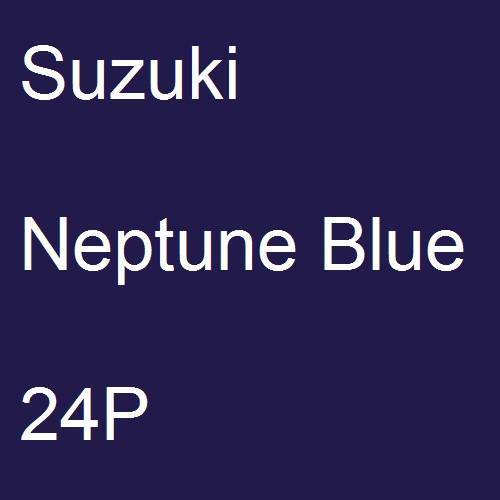 Suzuki, Neptune Blue, 24P.